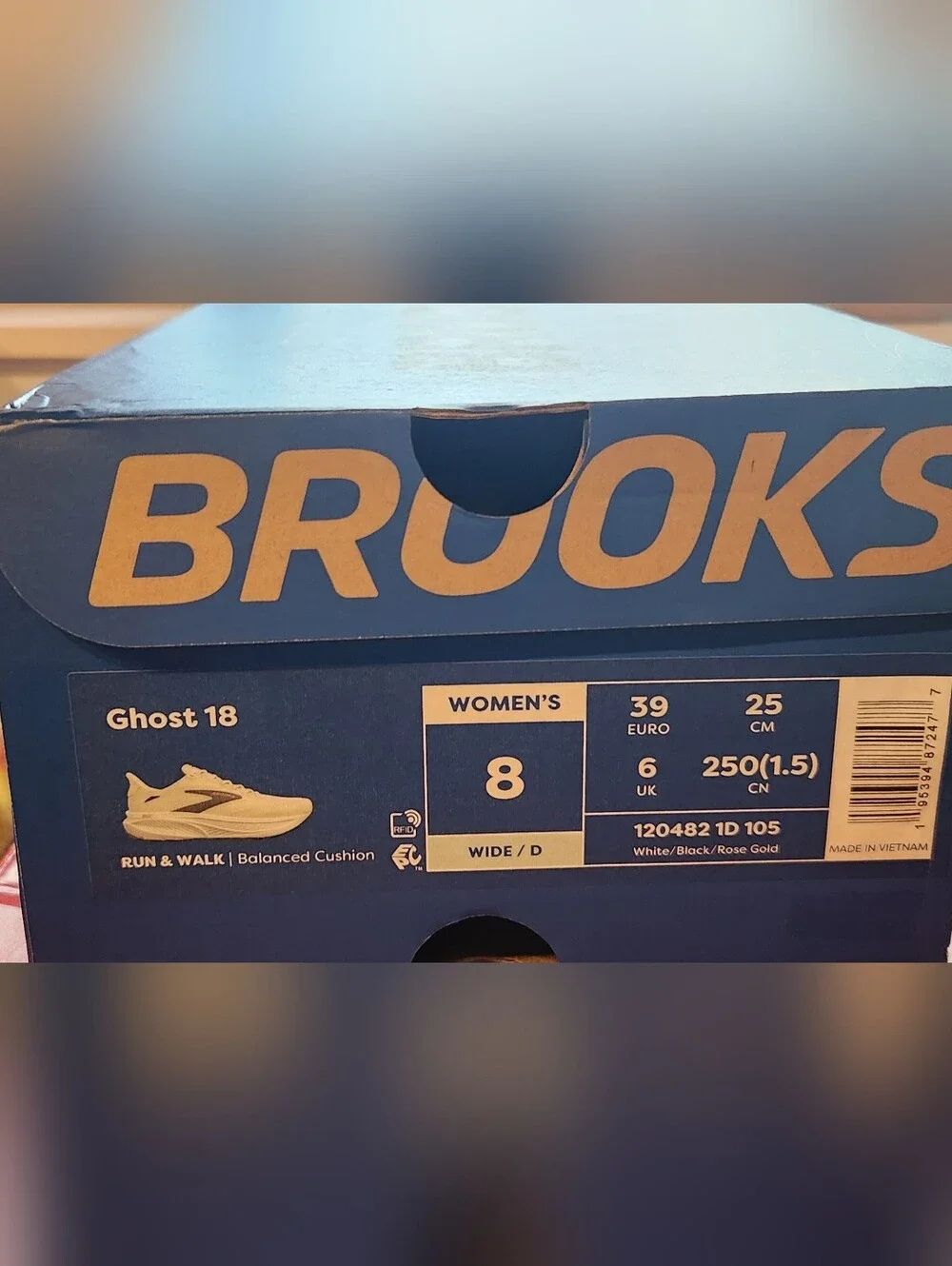 Brooks Ghost 18 Running Shoes Womens Size 8 Wide